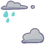 Rain Clouds Avatar Frame